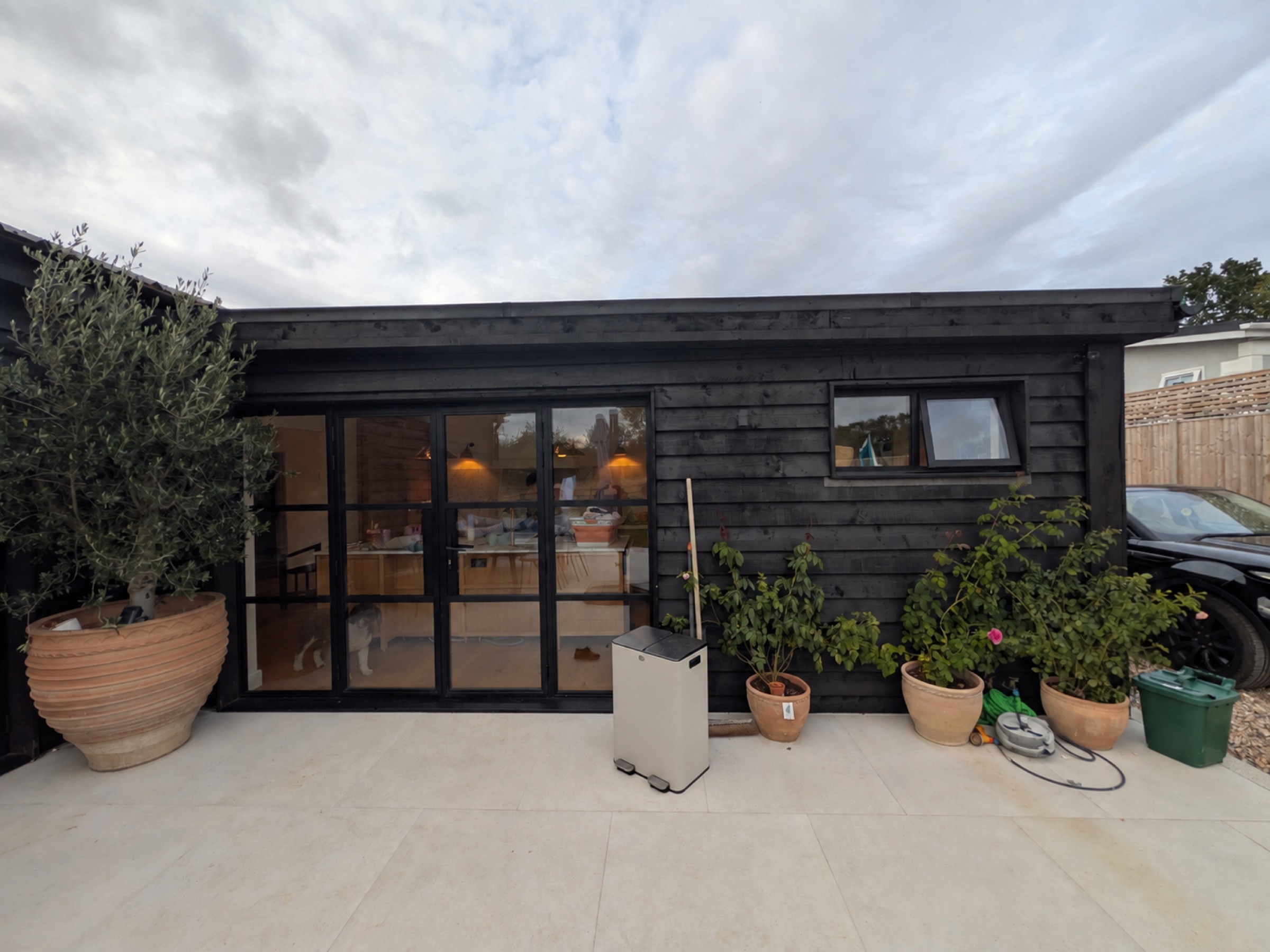New Build, Cuckfield — exterior with bifold doors