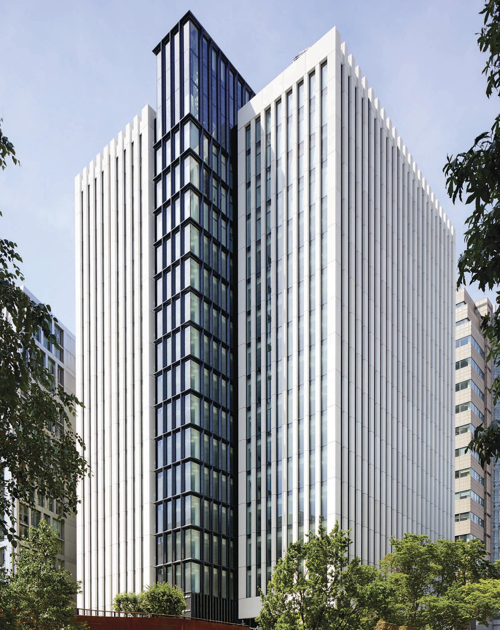 London Wall Place — City of London skyline